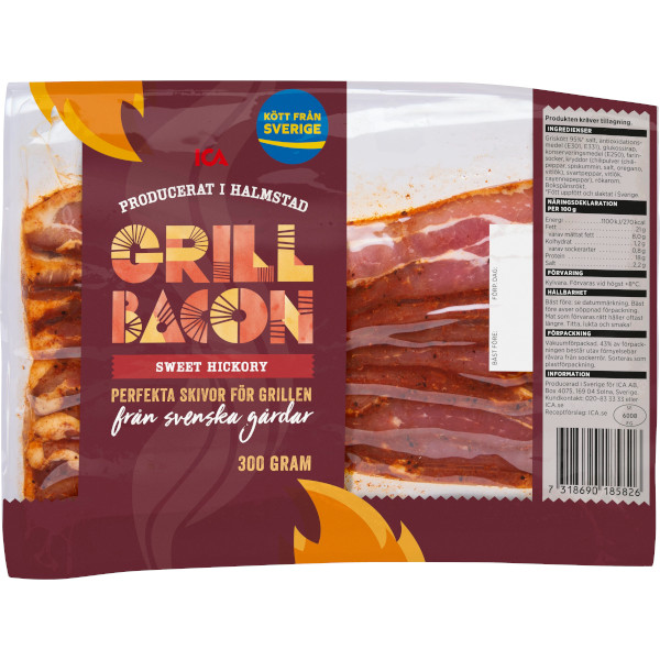 ICA Grillbacon Sweet Hickory