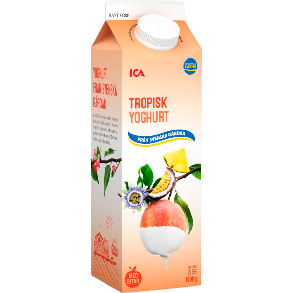 ICA Yoghurt Tropisk