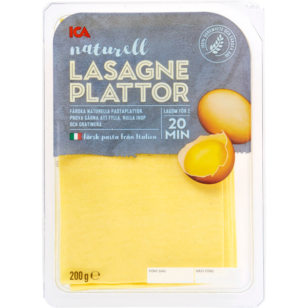 ICA Lasagneplattor