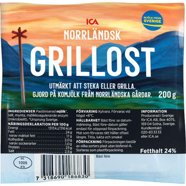 ICA Norrländsk Grillost