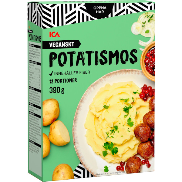 ICA Potatismos Veganskt