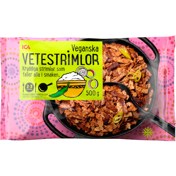 ICA Vetestrimlor Veganska