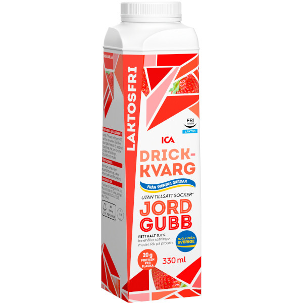 ICA Drickyoghurt Jordgubb UTS Laktosfri