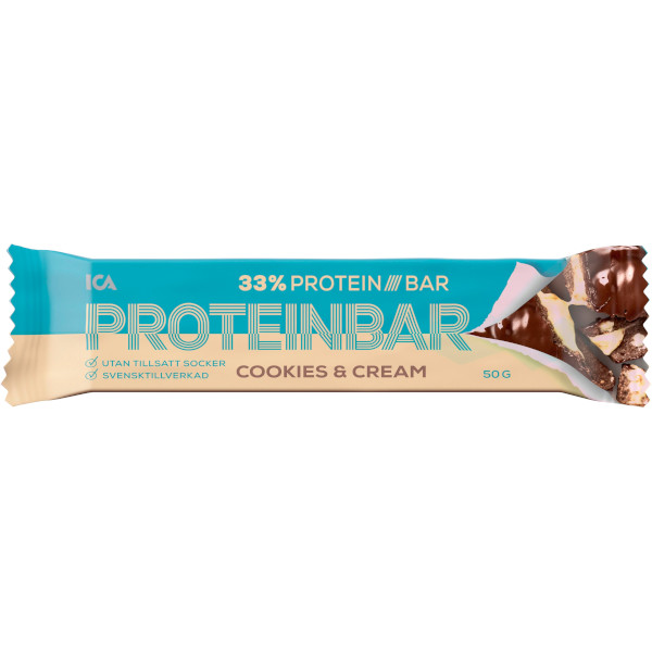 ICA Proteinbar Cookies & Cream