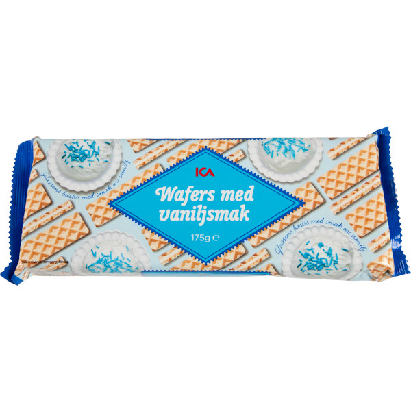 ICA Wafers Vaniljsmak