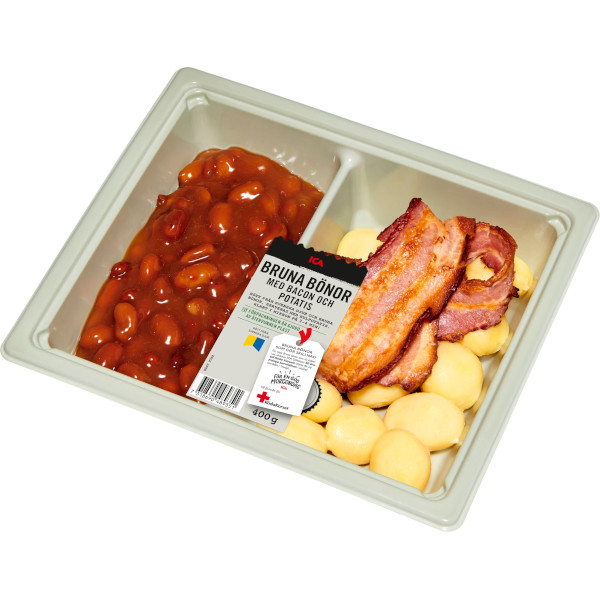 ICA Bruna Bönor/Bacon/Potatis