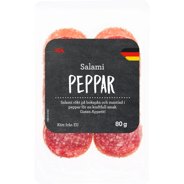 ICA Salami Peppar