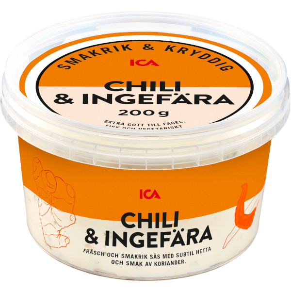 ICA Sås Chili & Ingefära