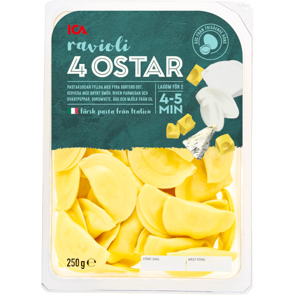 ICA Ravioli 4 Ostar