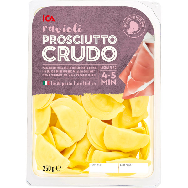 ICA Ravioli Prosciutto Crudo