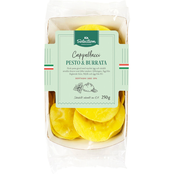 ICA Selection Cappellacci Pesto & Burrata