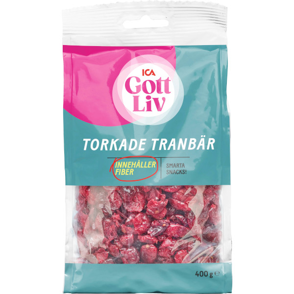 ICA Gott Liv Torkade Tranbär
