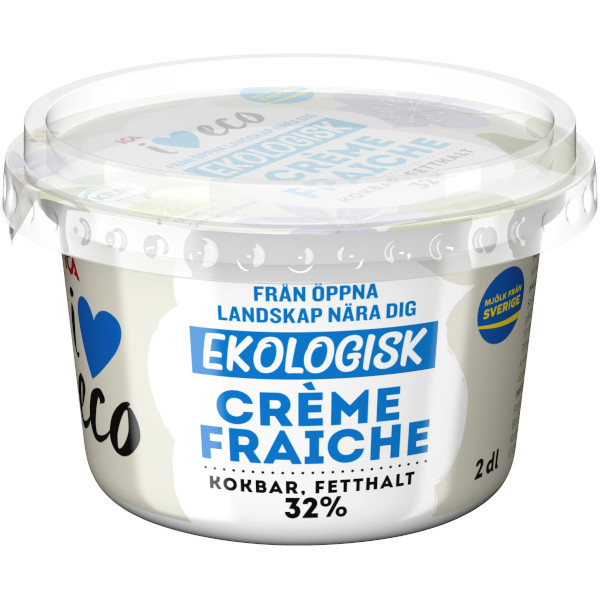 ICA I Love Eco Crème Fraiche Ekologisk