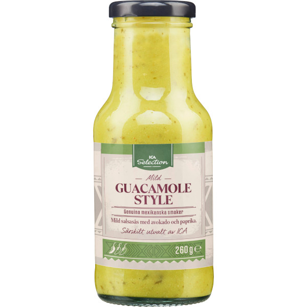 ICA Selection Salsasås Guacamole Style