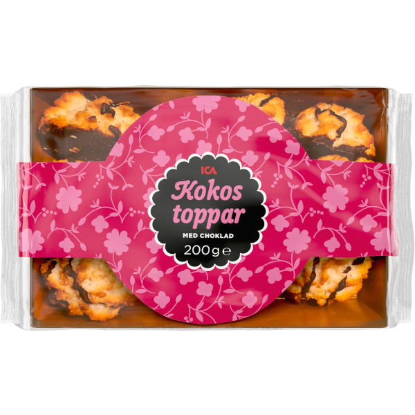 ICA Kokostoppar Choklad