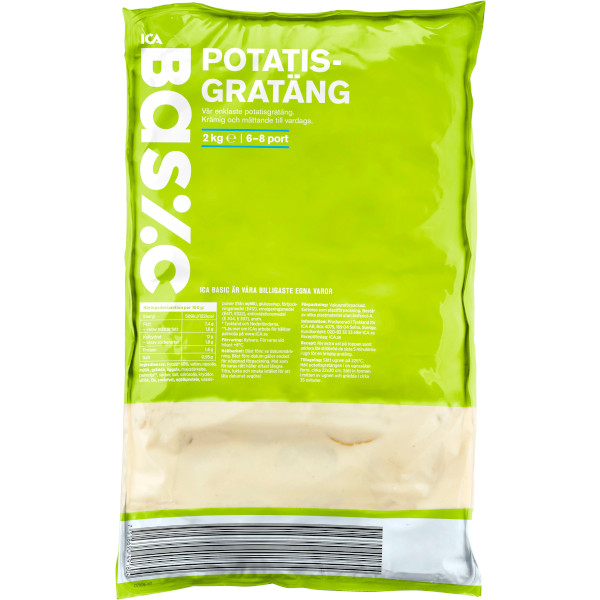 ICA Basic Potatisgratäng
