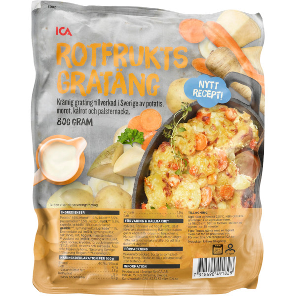 ICA Rotfruktsgratäng