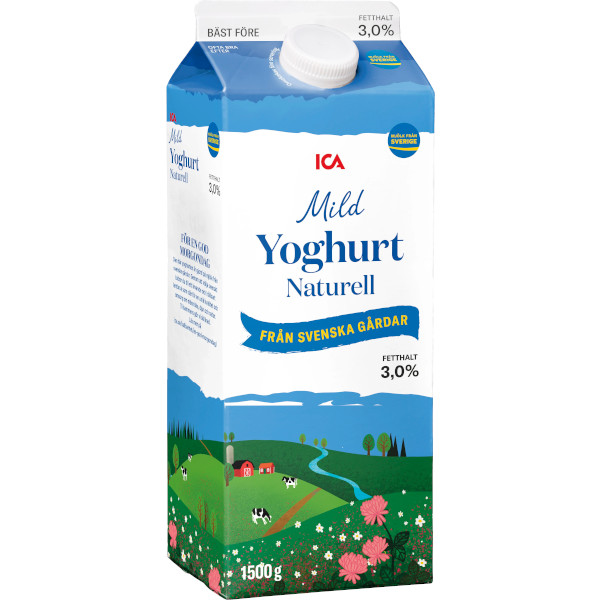 ICA Yoghurt Mild Naturell