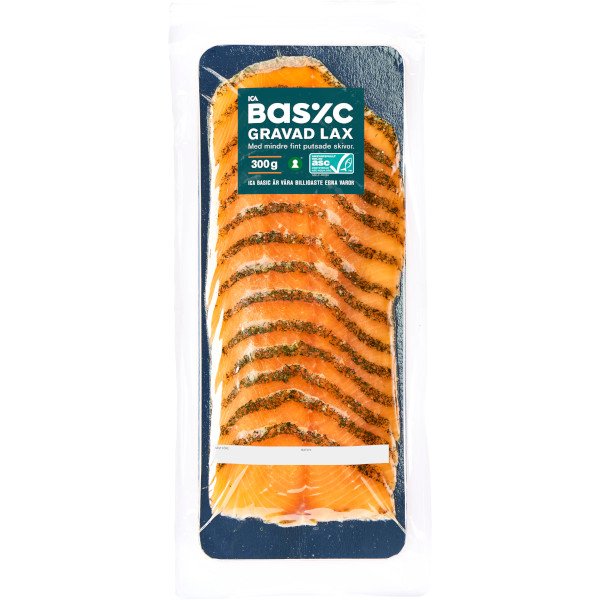 ICA Basic Lax Gravad Skivad