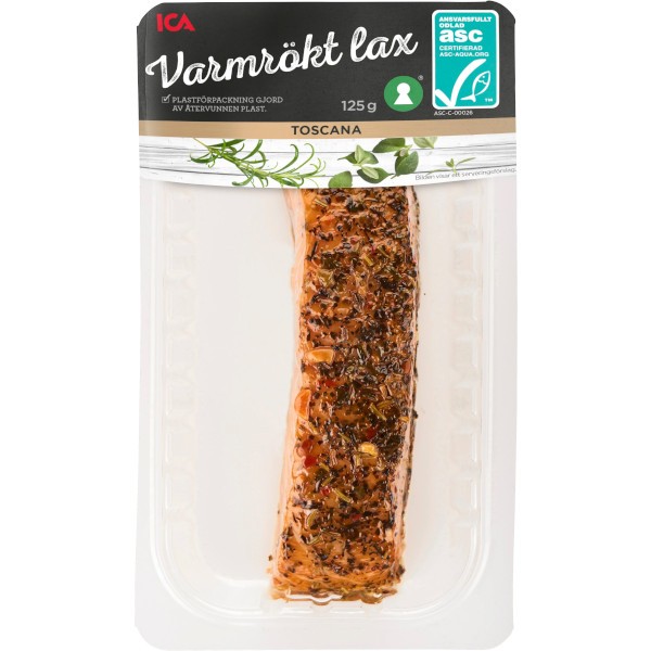 ICA Lax Varmrökt Toscana Portionsbit