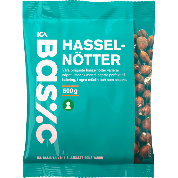ICA Basic Hasselnötter