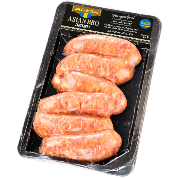 ICA Selection Färskkorv Asian BBQ