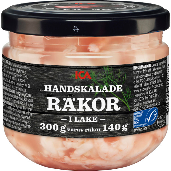 ICA Räkor Handskalade Lake