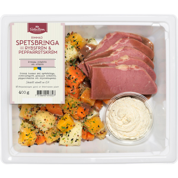 ICA Selection Rimmad Spetsbringa & Rybsfrön & Pepparrotskräm