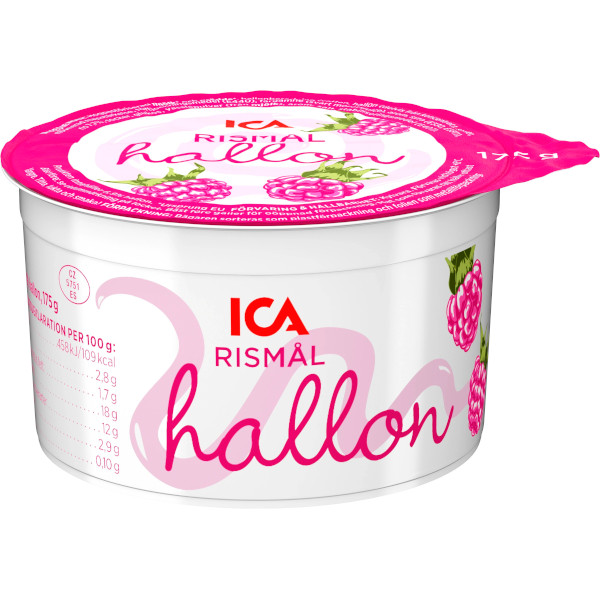 ICA Rismål Hallon