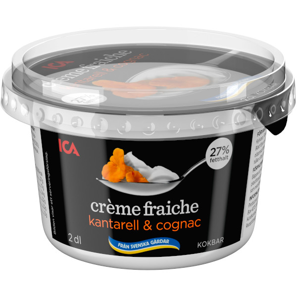 ICA Crème Fraiche Kantarell & Cognac