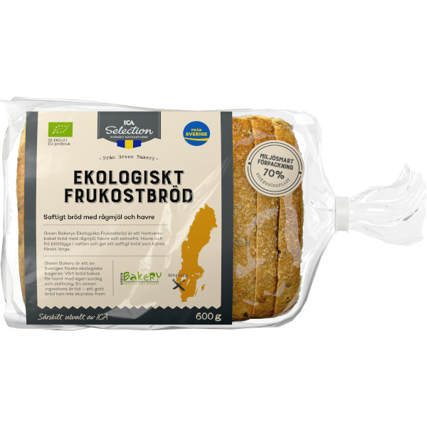 ICA Selection Frukostbröd Ekologiskt