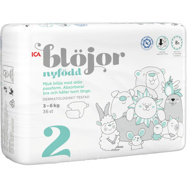 ICA Blöjor Nyfödd 3-6kg