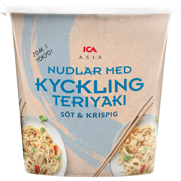 ICA Asia Nudlar & Kyckling Teriyaki