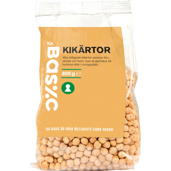 ICA Basic Kikärtor