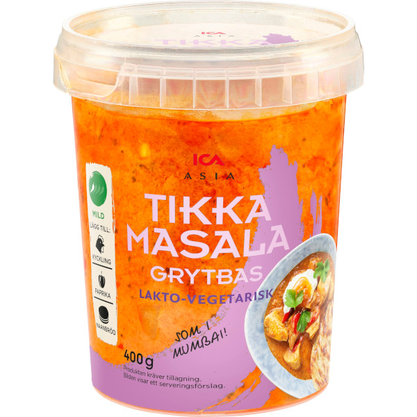 ICA Asia Grytbas Tikka Masala