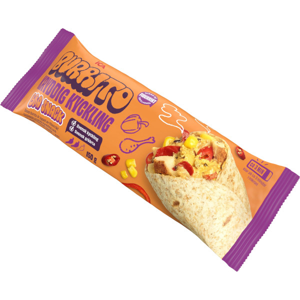 ICA Burrito Kryddig Kyckling