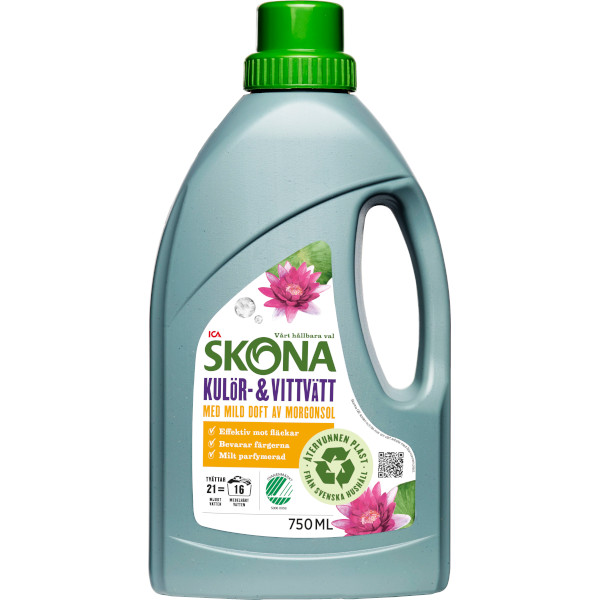ICA Skona Kulör & Vittvätt Flytande Morgonsol