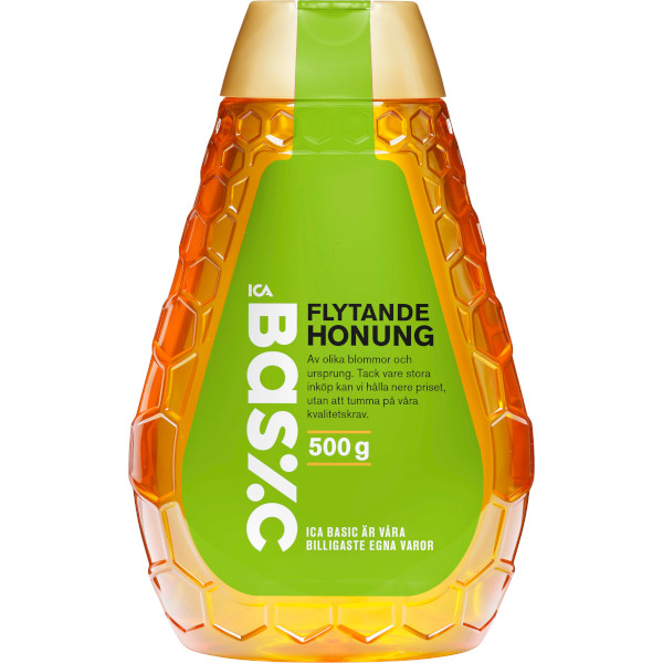 ICA Basic Honung Flytande