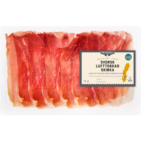 ICA Selection Lufttorkad Skinka