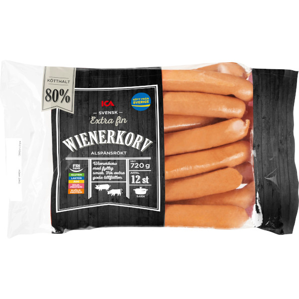 ICA Wienerkorv Extra Fin