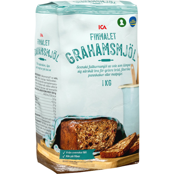 ICA Grahamsmjöl Finmalet