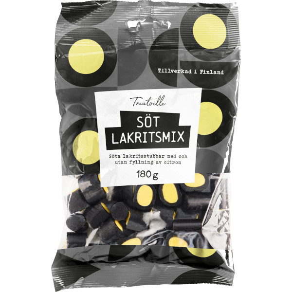 Treatville Lakritsmix Söt