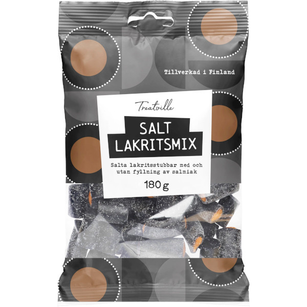 Treatville Lakritsmix Salt
