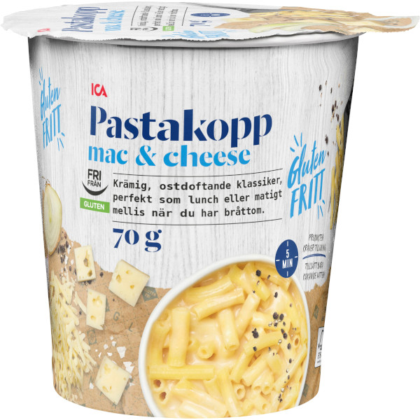 ICA Pastakopp Mac & Cheese Glutenfri