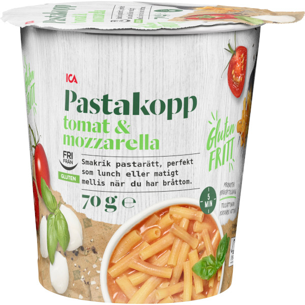 ICA Pastakopp Tomat & Mozzarella Glutenfri