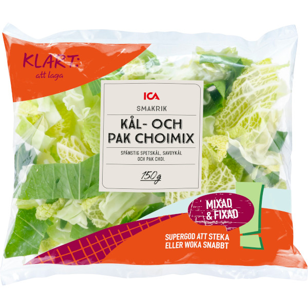 ICA Kål & Pak Choimix