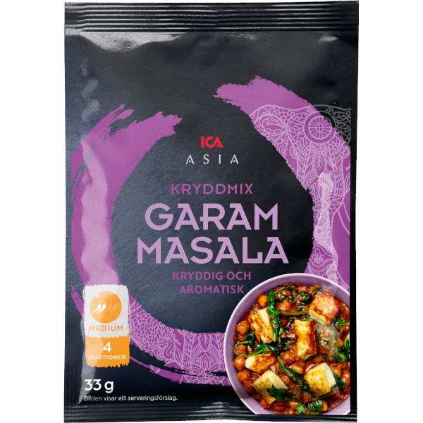 ICA Asia Kryddmix Garam Masala