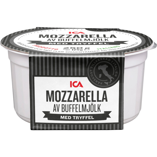 ICA Mozzarella Buffelmjölk Tryffel