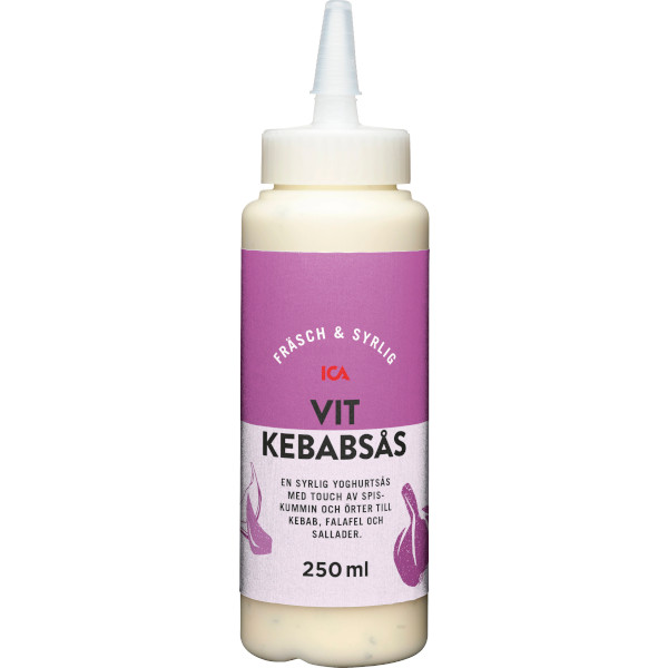 ICA Kebabsås Vit