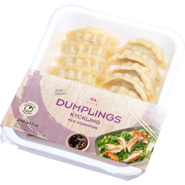 ICA Asia Dumplings Kyckling